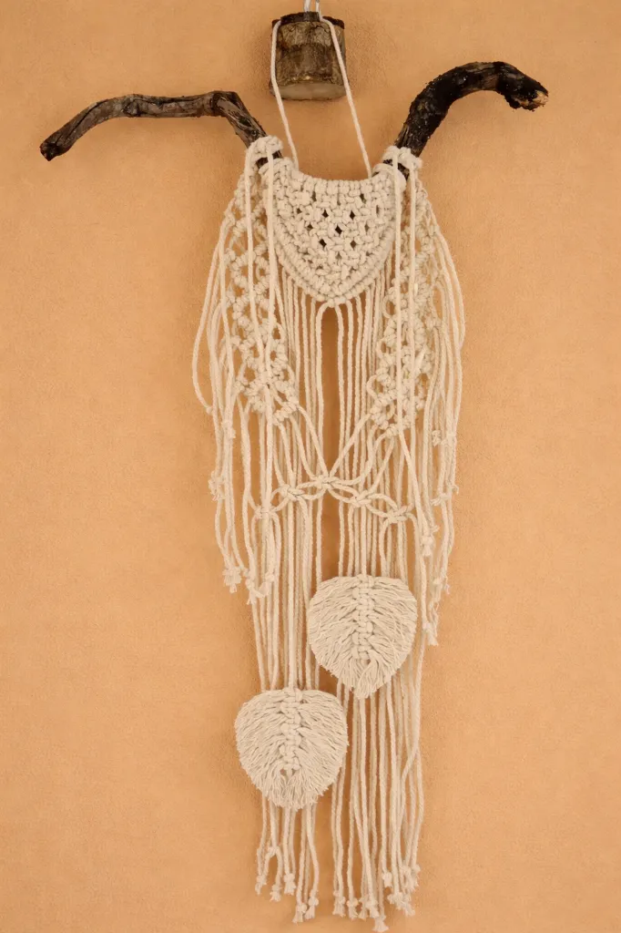 Bélier en macramé