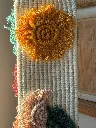 Lampe inspiration vintage en macramé