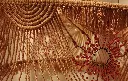 Suspension macramé et soleils perlés